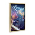 thumbnail image 4 of Stupell Industries Memphis Blues City Cities & Countries Painting Gold Floater Framed Canvas Art Print Wall Art, 21 x 31, 4 of 10