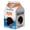 Multicolored, variant on Oodles Multicolored Milk Carton Corrugated Cardboard Indoor Cat House & Condo with Scratching Pad, O/S