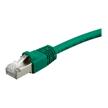 UPC: 0889028055106 | Monoprice – Patch cable – RJ-45 (M) to RJ-45 (M) – 14 ft – STP – CAT 6a – booted  snagless  stranded – green