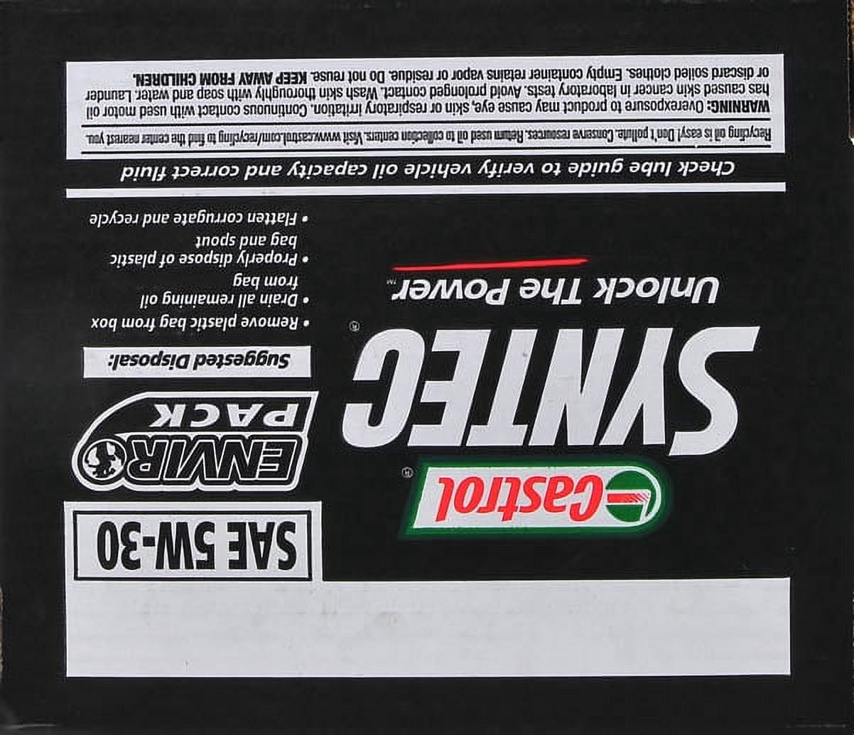 Castrol GTX 5W-20-offer valid for in store oil change only