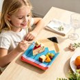 thumbnail image 4 of 10-Pack Pencil Shaped Paper Plates - Back to School Party Supplies, Cute School-Themed Disposable Trays for Classroom, Picnic & First Day Celebrations, 4 of 5