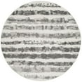 thumbnail image 5 of SAFAVIEH Adirondack Katina Striped Area Rug, Ivory/Charcoal, 10' x 14', 5 of 11