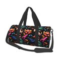thumbnail image 1 of Balery Animals Under Water Bolsa de Gimnasio para Mujeres y Hombres, Bolsa de Viaje Impermeable, Bolsa de Fin de Semana con Compartimento para Zapatos y Bolsillo Húmedo, 1 of 6