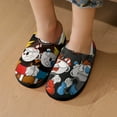 thumbnail image 7 of The Cuphead Show Slippers for Kids, Cute Soft Plush Anti-slip Fluffy Fuzzy House Slippers Warm Soft Plush Non-Slip Indoor Outdoor Slip-on Shoes for Boys Girls, 7 of 7