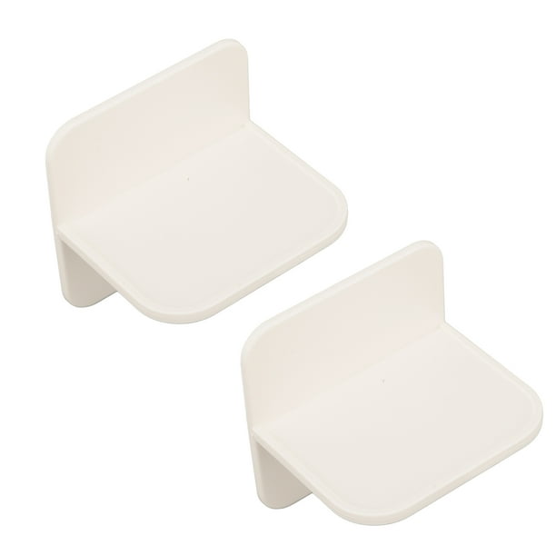 Set De 4 Sillas En Miniatura De PVC Blanco – Muebles Para Casa De Muñecas, Manualidades Y Decoración (4.5x2.5x2 Cm)