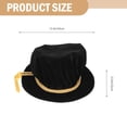 thumbnail image 4 of Graduation Hat Simple Ceremony Doctor Tam Exquisite Fringe Adult Cap Usa Hats Velvet Women's, 4 of 6