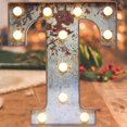 thumbnail image 1 of Elnsivo Vintage Led Letter Lights Light Up Alphabet Sign for Cafe Party Home Bar Initials Decor(Letter T), 1 of 7