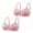 Pink, variant on Xmarks Push Up Bras for Women Plus Size Floral Lace Underwire Bra Pack of 2 Skin 44/100BC