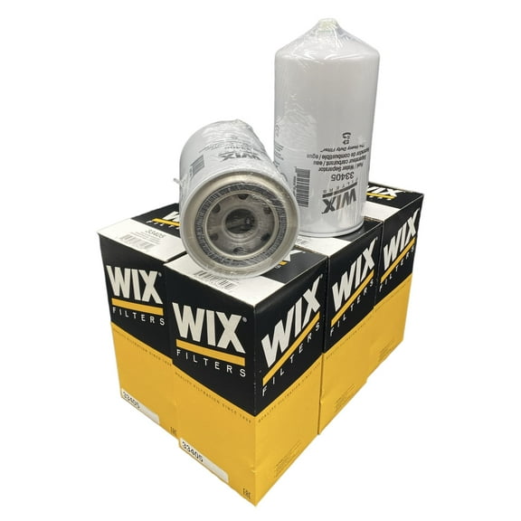 33405 Wix Fuel Water Separator Filter Replace Cummins 154789 Pack of 6