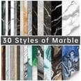 thumbnail image 2 of Pegatinas de azulejos de mármol de cristal de 30 estilos, impermeables, a prueba de humedad, para renovación de cocinas y baños, pegatinas de pared autoadhesivas, 2 of 5