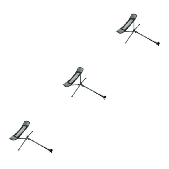 Sonducket Silla plegable para exteriores Lazy Foot Drag Taburete retráctil para piernas Cojinete fuerte Luna Reposapiés Pesca al aire libre Type1 NO1