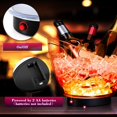 thumbnail image 6 of 2 Pcs 5L LED Ice Buckets  Plastic RGB Light Cooler for Wine Beer Party Bar Club, 6 of 6