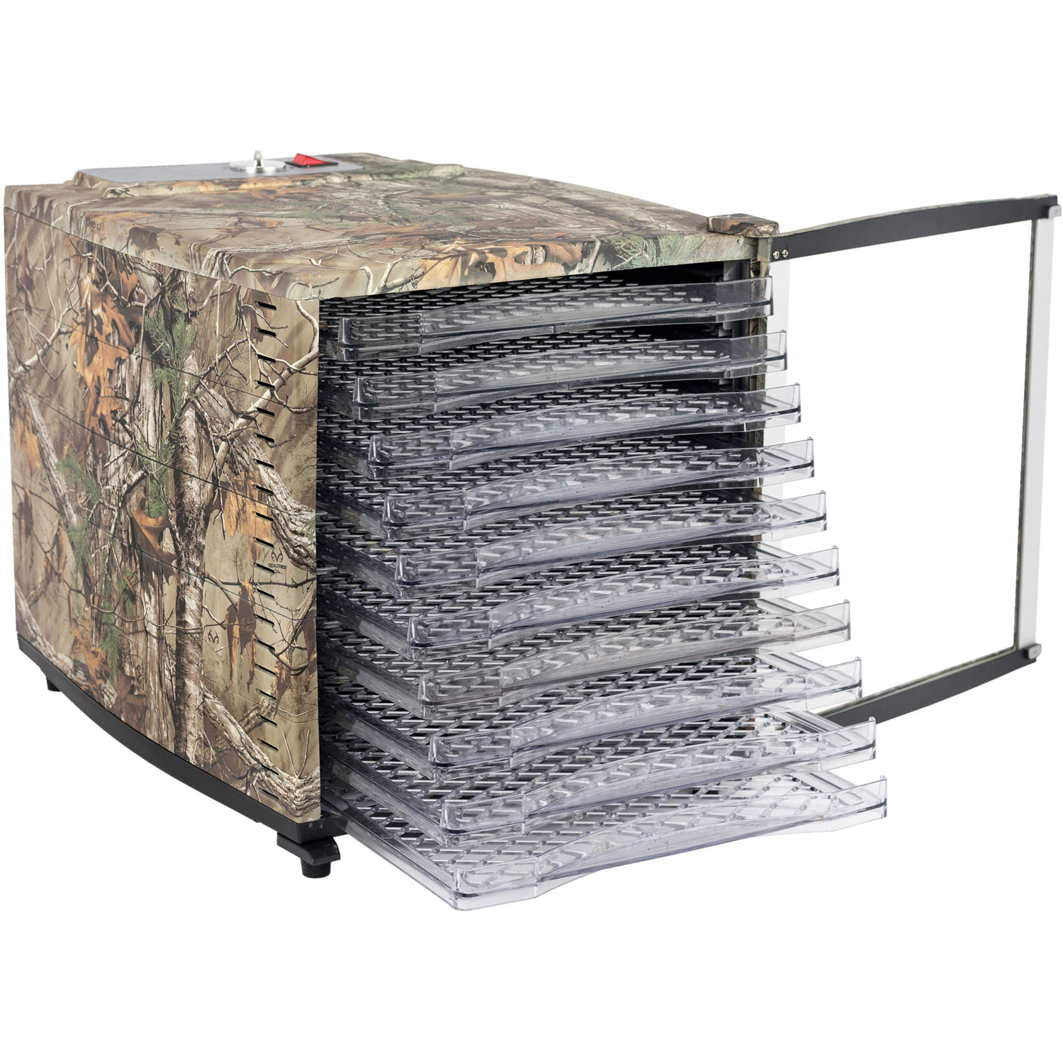 Magic Chef 10-Tray Food Dehydrator with Authentic Realtree Xtra Camouflage Pattern - image 3 of 5