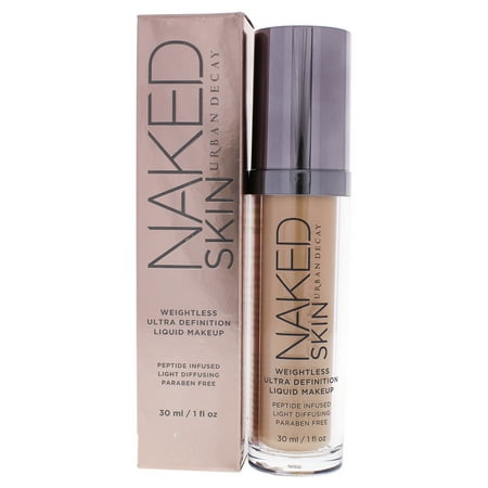 Naked Skin Weightless Ultra Definition Liquid Makeup - 1.0 by Urban Decay for Women - 1 oz (Best Urban Decay Palette For Fair Skin)