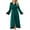 Green, variant on Kaemgyyd Satin Robes for Women Lace Trim Long Sleeve Silk Bathrobe Soft Full Length Sleepwear Mesh Bridesmaid Wedding Party Robes