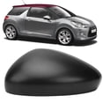 thumbnail image 3 of 1Pc L/R Car Side Mirror Cap Cover Black Sporty Look Scratch Resistant Rearview Door Wing Mirror Cap for Citroen DS3 2009 to 2015 Right, 3 of 6