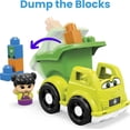 thumbnail image 5 of MEGA BLOKS First Builders Raphy Recycling Truck HPB13, Building Toys for Toddlers (6 pieces), 5 of 7