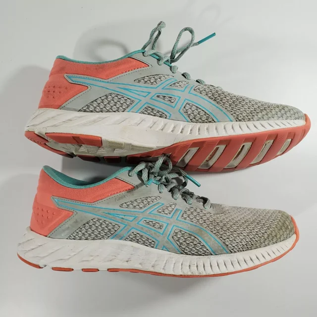 Asics Shoes Women’s 9 FuzeX Lyte 2 1022A145 Gray Running Lace Up Low Top