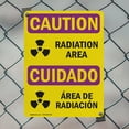 thumbnail image 5 of (2 Pack) Radiation Area With Symbol OSHA Caution Radiation Sign 10 Inch X 14 Inch Indoor / Outdoor Rust-Free Aluminum Metal Signs for Workplace, Workshop, and Construction Site, Made in, 5 of 8