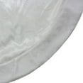 thumbnail image 2 of Northlight 48-Inch White Sheer Organza With Faux Fur Trim Christmas Tree Skirt, 2 of 4