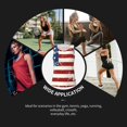 thumbnail image 7 of Fotbe Vintage American Flag Womens Loose Fit Casual Flowy Slim-Fit Tank Tops Athletic Round Neck Trendy Sleeveless Summer Tops for Gym and Yoga-Large, 7 of 7