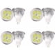 thumbnail image 3 of Bombilla LED MR16 de 4 W, 12 V, 4 W, base MR16 GU5.3, utilizada para iluminación de paisaje, equivalente a lámpara halógena de 50 W, blanco frío, 8 paquetes, 3 of 5