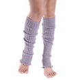 thumbnail image 1 of Peplum Frill Long Crop Mujeres Tejer Medias Calcetines sin dedos Botas Pila Chica Medias Noticed PS11641-06, 1 of 7
