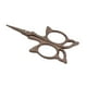 thumbnail image 3 of Tijeras De Bordado, Exquisitas Mini Tijeras De Mariposa De Acero Inoxidable Cómodas De Bronce Para Costura Para Recortes De Belleza, 3 of 7