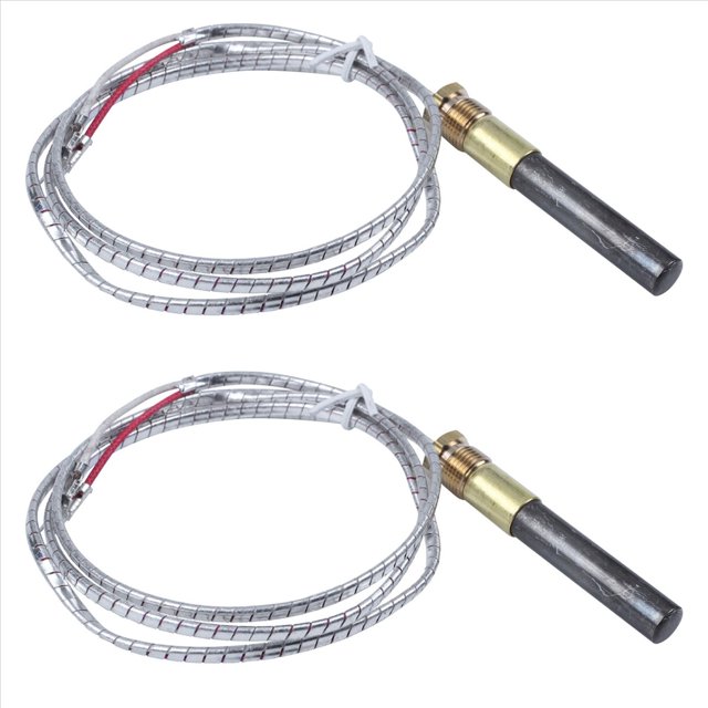 Generador de Termopila de Reemplazo de Termopar de 10 Piezas para Chimenea de Gas / Calentador de Agua / Gas Fr