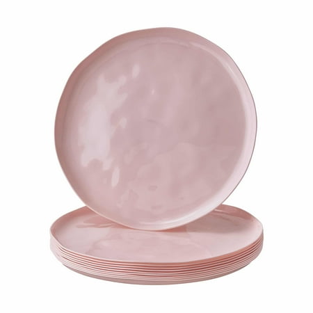 

BLUSH DINNER PLATES | Hammered Design | Lava Collection | 10.25”