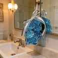 thumbnail image 2 of TIELUTT Elegant Soap For Bathroom Idea Handmade Floral Bouquet Paper Towel Holder Countertop Towel Racks for Bathroom Freestanding Bathroom Storage Containers Towel Rack Wall Mounted Bathroom Organiz, 2 of 5