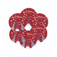 thumbnail image 7 of 15 Inch Round Placemats Set of 6, Christmas Red Non Slip Heat Insulation PP Table Mats, Cute Gnomes Xmas Winter Snowflakes Washable Place Mats for Kitchen Dining Party Table Decor, 7 of 7