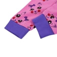 thumbnail image 5 of WIBACKER 3-8T Toddler and Little Girls Pajamas Set Long Sleeve PJs 100% Cotton Snug Fit Pajamas 2-Piece Set - Pink Kitty, 5 of 5