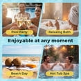 thumbnail image 2 of Homall 25.59×15.75×7.1in Rattan Floating Pool Tray Wicker Serving Tray for Food Drinks Floats for Spas Pool Parties, Brown, 2 of 7