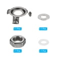 thumbnail image 3 of Unique Bargains Steam Release Valve Float Valve Replacement Parts Accessories Set for Pressure Cooker 5/6QT, 11 Set, 3 of 5