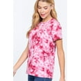 thumbnail image 3 of Short Slv Tie-dye Cotton Jersey Top L, 3 of 4