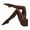 Dark Chocolate, variant on Women's MeMoi MO-312 Perfectly Opaque Control Top Tights (Black M/L)