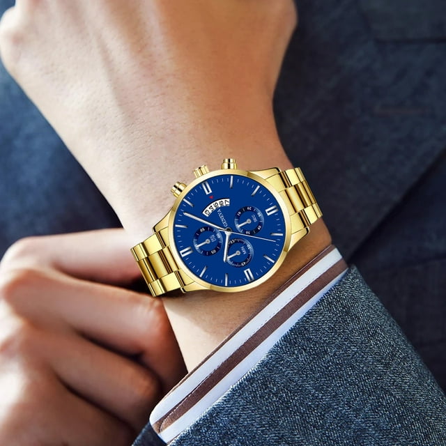Reloj de cuarzo de moda para hombre, diseño calado, caja de aleación, correa de cuero, reloj de pulsera informal de negocios, reloj de aleación.