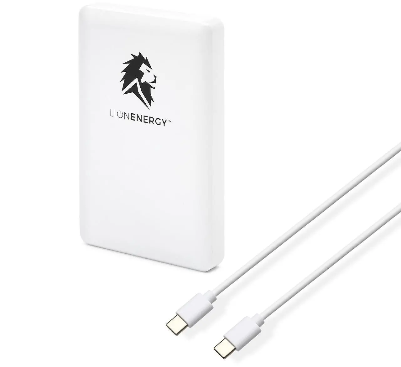 Lion Energy - Lion Claw Magnetic Power Bank for MagSafe Phones & USB Devices - Instant Wireless Charging -10,000 mAh/36Wh