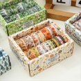 thumbnail image 3 of 18 Cintas Washi para Scrapbooking, Decoración de Diarios, Cintas Washi de Verano., 3 of 5