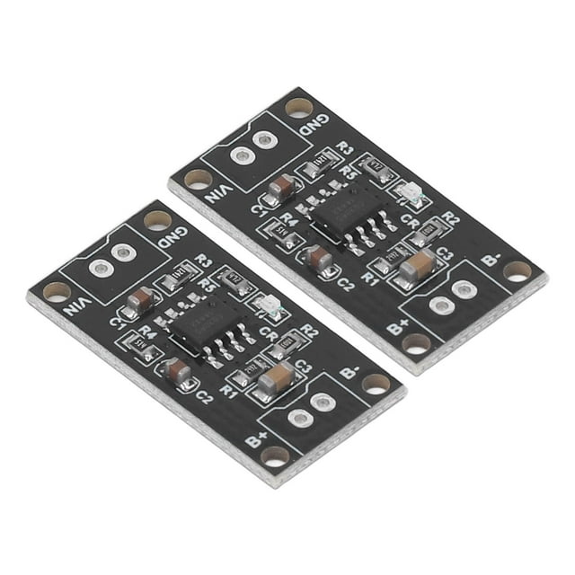Módulo de Carga de Batería Nimh 2 Unidades, 1S CC CV, Protección Contra Cortociritos, Placa de Carga de Batería de 1,5 V para Paca PCB, Voltaje de Entrada CC 3,5 V-6 V.