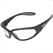 Spits Eyewear Hercules Bifocal Safety Glasses (Frame Color: Matte Black Without Foam Padding, Lens Option: Clear 2.50 Bifocal)