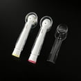 thumbnail image 2 of Fundas para cabezales de cepillo de dientes: PC transparente, a prueba de polvo y transpirables, juego de 4 unidades; fundas protectoras para cabezales de cepillos de dientes eléctricos, 2 of 4