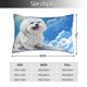 thumbnail image 2 of Fotbe Cute Cloud Bichon Frise Funda de Almohada Decorativa Estilo Occidental, Lujo en Algodón, Fundas para Almohadas King, Cojín Estampado para Decoración del Hogar-16"x24", 2 of 6