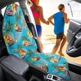 thumbnail image 2 of KUIFORTI Car Flower Car Seat Cover for Front Seats Washable Car Seat Towel Front Seat Covers for Cars, Trucks, SUVs for Gym Workout Beach Hiking Waterproof, 2 of 7