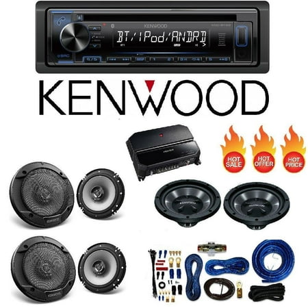 Kenwood 1 DIN USB Bluetooth CD Car Stereo 6.5