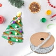 thumbnail image 5 of Elainilye Christmas Fringe Ribbon 10 Yards Flocked Glittery Yarn Garland for Gift Wrapping Decor Crafts and Holiday Projects, 5 of 5
