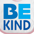 thumbnail image 4 of Inktastic Be Kind Logo in Blue Boys or Girls Baby Bib, 4 of 4