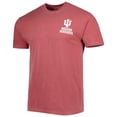 thumbnail image 2 of Men's Crimson Indiana Hoosiers Hyperlocal T-Shirt, 2 of 3