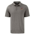 thumbnail image 2 of Men's Cutter & Buck Gray Virginia Tech Hokies Coastline Epic Comfort Eco Recycled Polo, 2 of 3